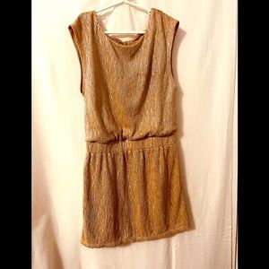 MyMichelle Gold Girl Dress Size 10